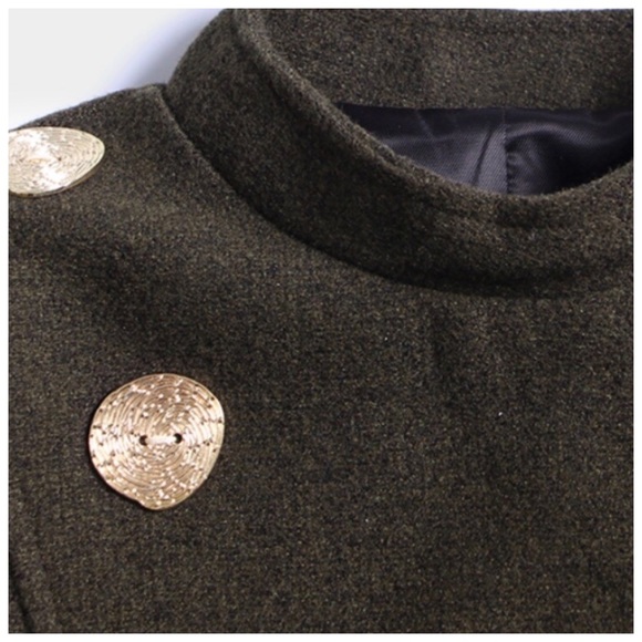 💐 The EMESTA Metallic Military Coat - Picture 3 of 8